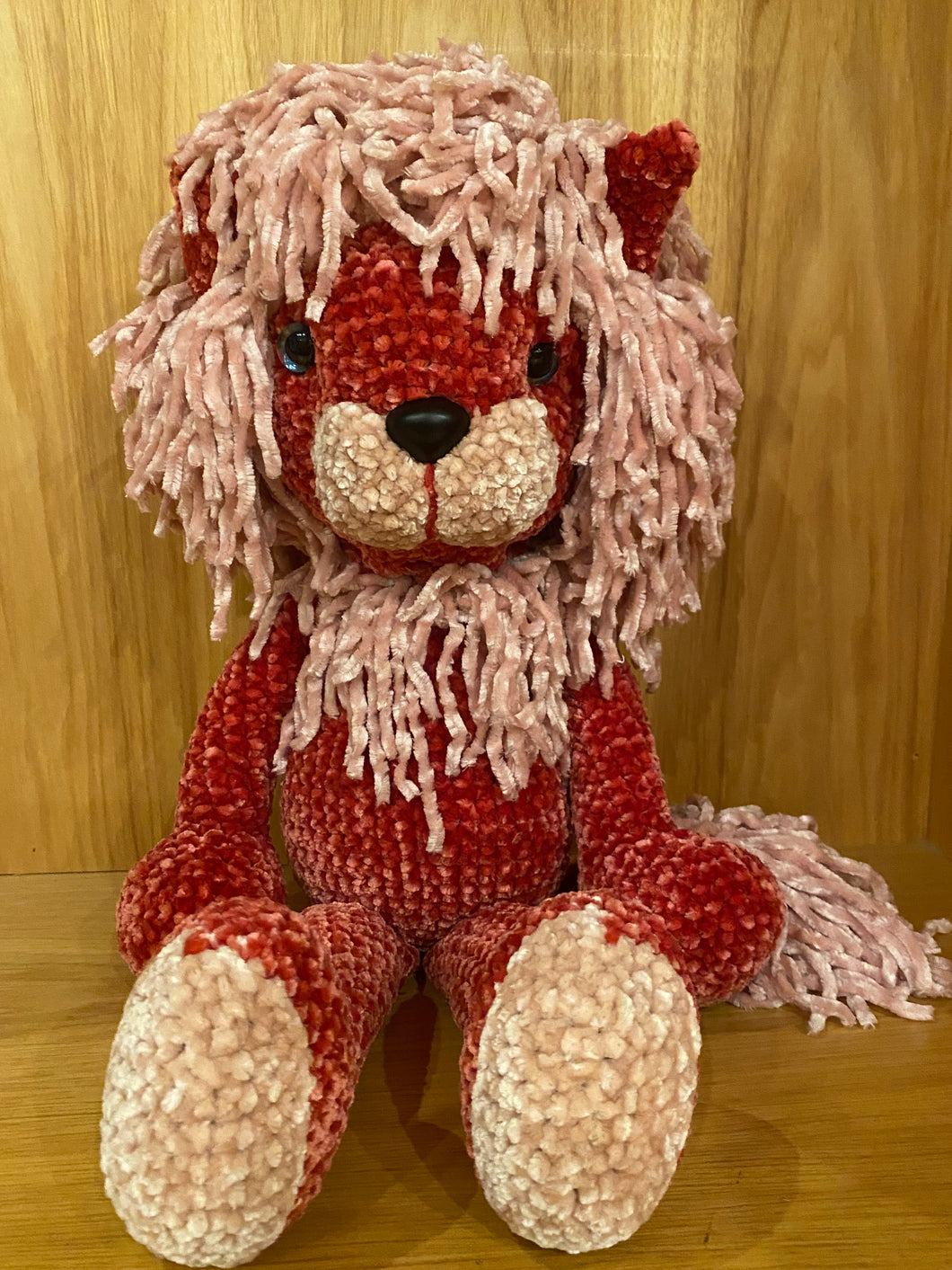 Stuffed Animal - Lollipop the Lion (price includes shipping)