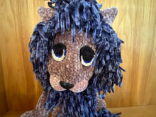 Load image into Gallery viewer, Stuffed Animal - Hugo the Huggable Lion - Crochet Eyes - (price includes shipping)
